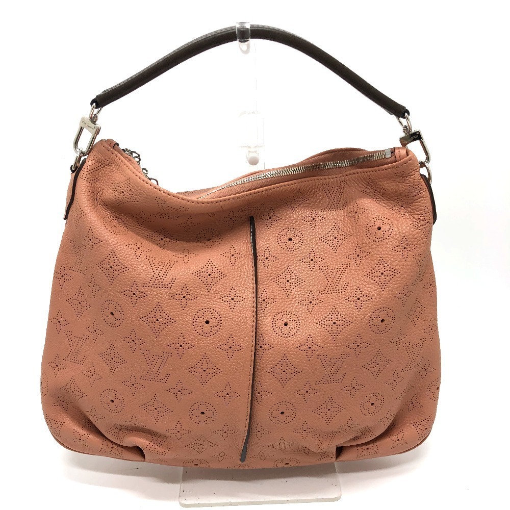 Louis Vuitton Monogram Mahina Selene PM Handbag Rose Pink